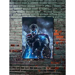 Znc Thor - Marvel - Film & Dizi Posterleri, Özel Tasarım Kağıt Poster, Duvar Sanatı