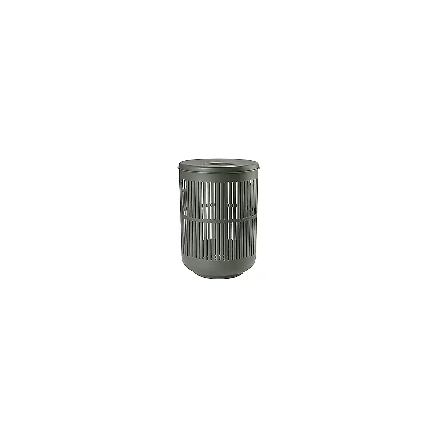 Zone Denmark Ume Kapaklı Çamaşır Sepeti, Çamaşır Torbası, Çamaşır Sepeti, Çap 40 Cm, Yükseklik 54 C - Altın