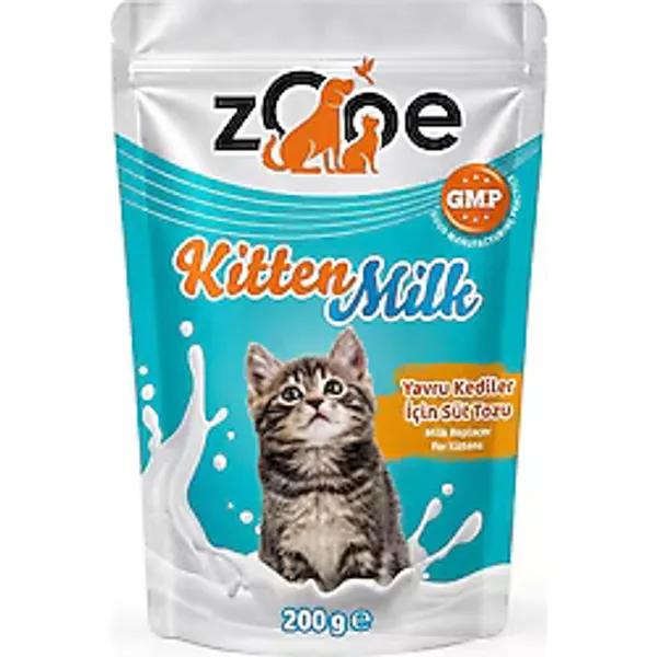 Zooe Kitten Milk Yavru Kedi Süt Tozu 200 G - Kitten Milk Kedi Sütü - Anne Sütü Takviyesi - Taur - Genel