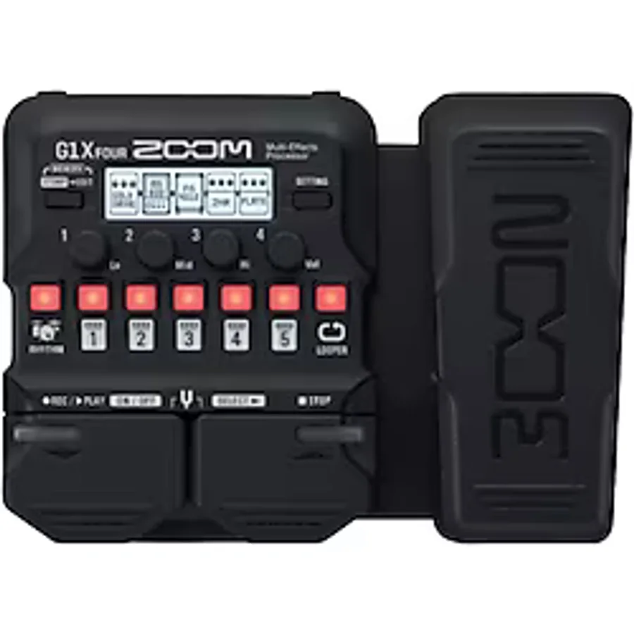 Zoom G1X FOUR Expression Pedallı Multi Efekt Prosesörü