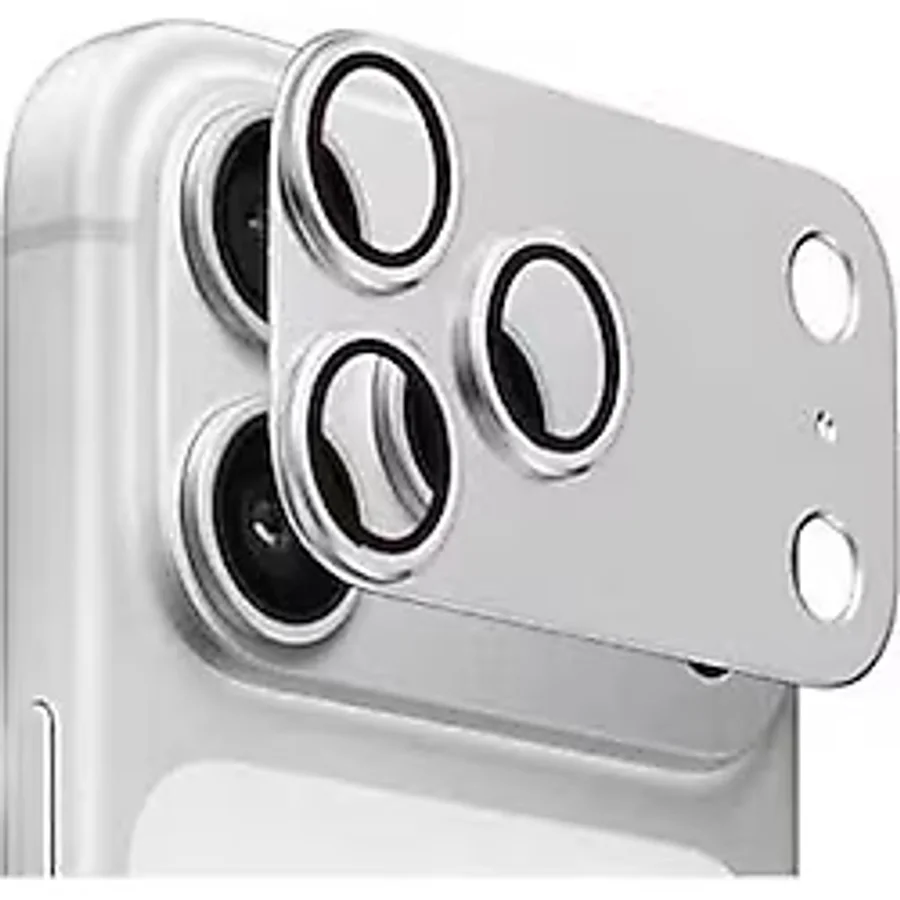 zore iPhone 17 Pro Zore CL-20 Kamera Lens Koruyucu - Gümüş