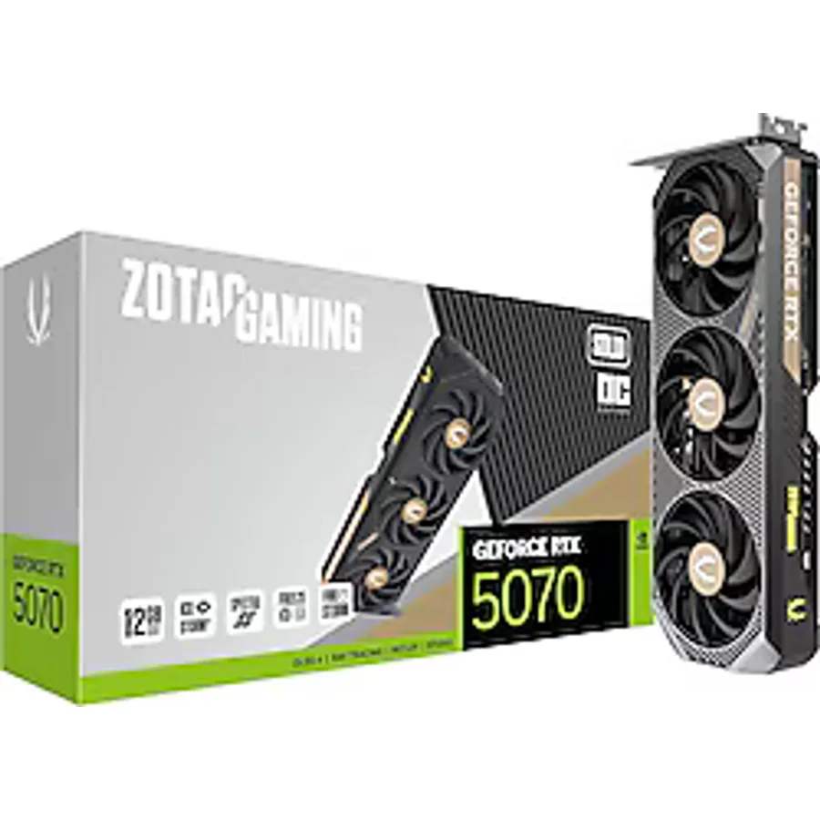 Zotac RTX 5070 Gaming Solid OC ZT-B50700J-10P 192 Bit GDDR7 12 GB Ekran Kartı