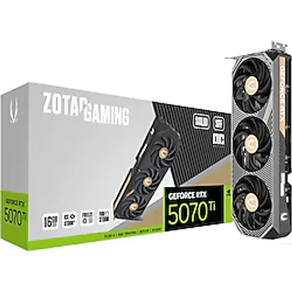 Zotac RTX 5070 TI Gaming Solid SFF OC ZT-B50710J3-10P 256 Bit GDDR7 16 GB Ekran Kartı