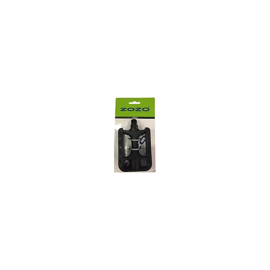 Zozo Fp-804 Plastik Bisiklet Pedalı Bilyalı Siyah 9/16 Standart