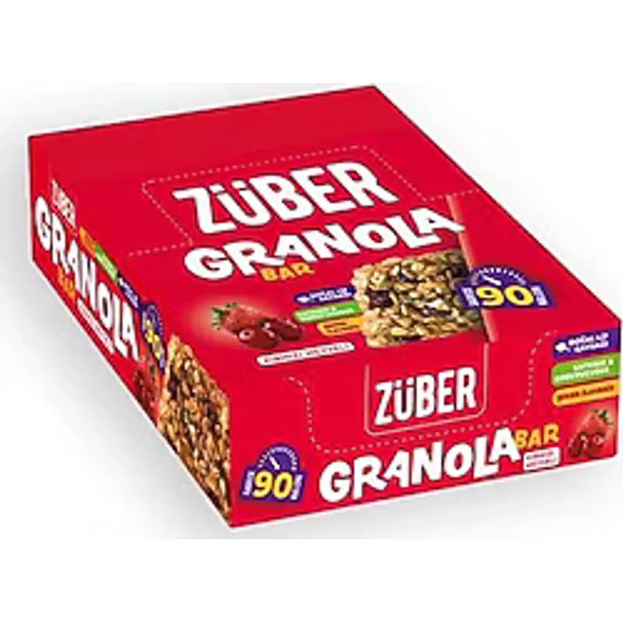 Züber Granola Bar 15x25 gr