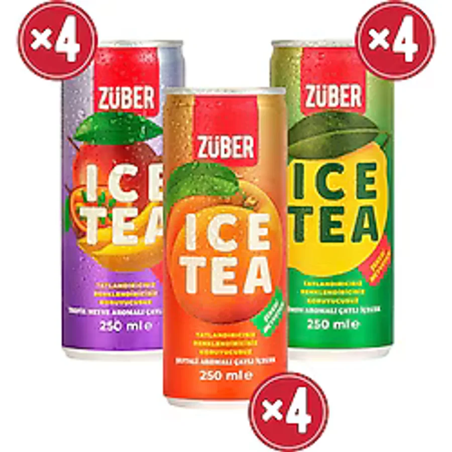 Züber Karma Ice Tea Paketi 250ml X 12 Adet