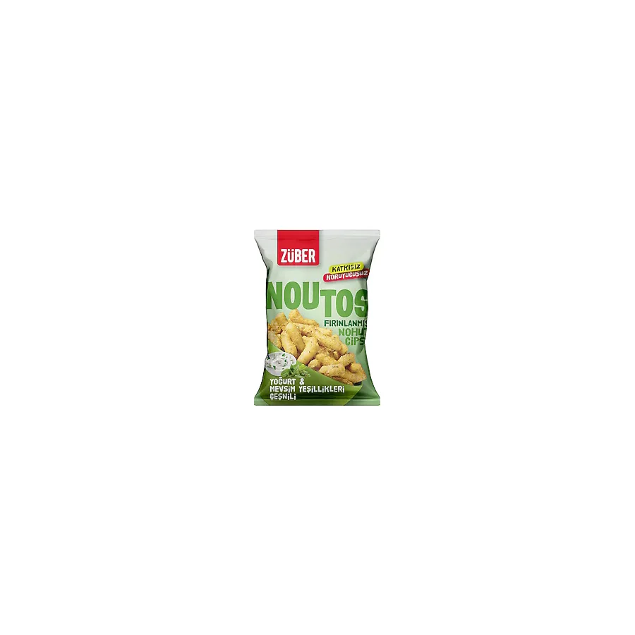 Züber Noutos Yoğurt ve Mevsim Yeşillikleri Nohut Cipsi 55 gr