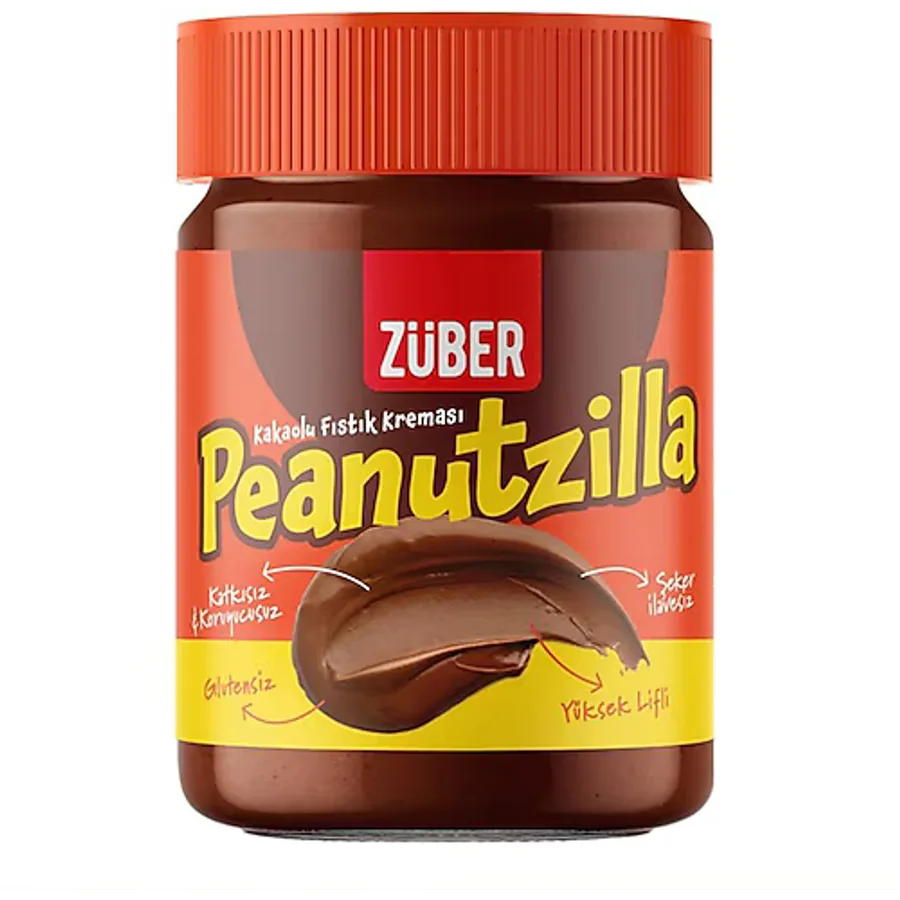 Züber Peanutzilla Kakaolu Fıstık Kreması 315 gr