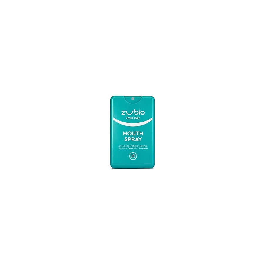 Zubio Ağız Kokusu Giderici ve Önleyici Sprey Çinko Prebiyotik Alkolsüz 20 ml