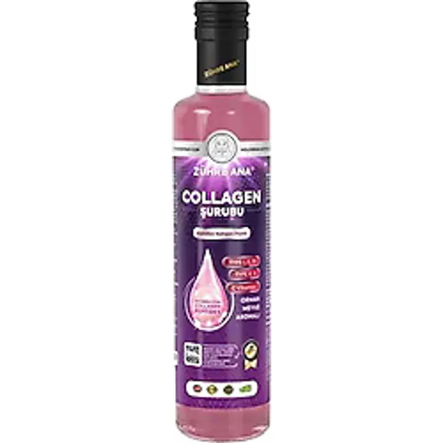 Zühre Ana 5 Tip Hidrolize Peptit İçeren Kolajen Şurubu 250 ml
