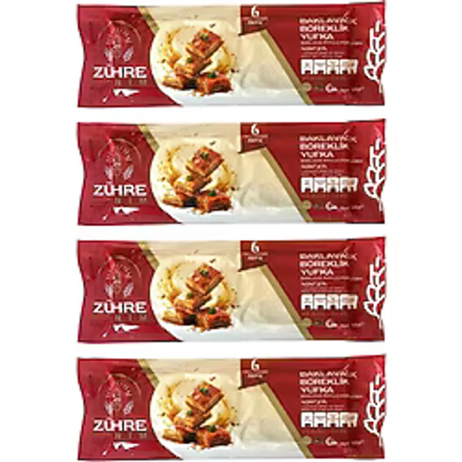Zühre Hanım Baklavalık Böreklik Yufka 800 Gr X 4 Adet