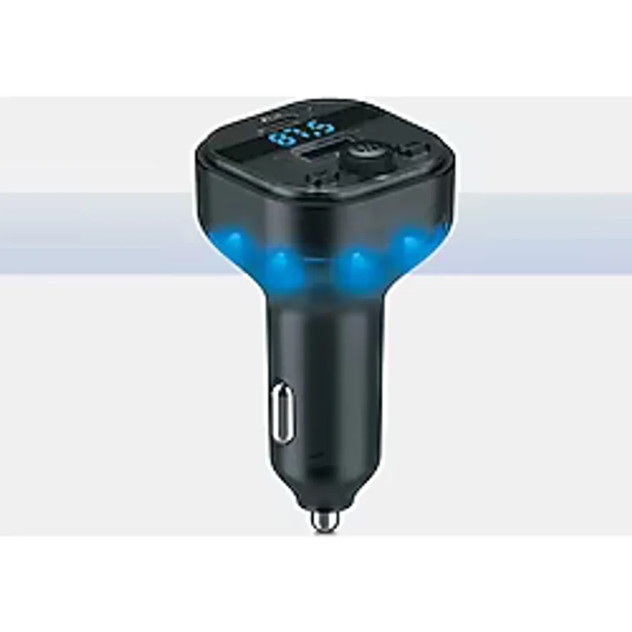 Zuidid FM15 Hızlı Şarj Destekli Bluetooht 5.3 Araç Kiti - Fm Transmitter