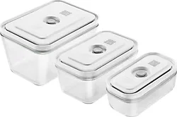 Zwilling Fresh & Save S-M-L 3'lü Vakumlu Cam Saklama Kabı